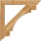 Ekena Millwork Merced Traditional Rough Sawn Bracket, Western Red Cedar, 4"W x 36"D x 36"H BKT04X36X36MRC01RWR - alternate 4